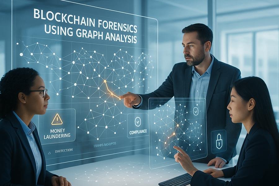 Blockchain Forensics Using Graph Analysis