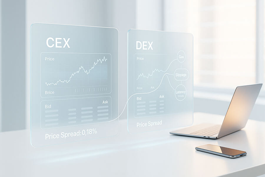 Cryptocurrency Arbitrage Across CEX and DEX