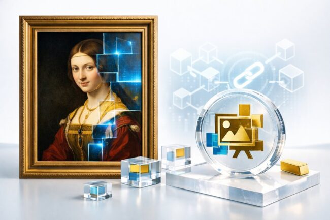 Blockchain-Enabled Fractional Ownership of Fine Art