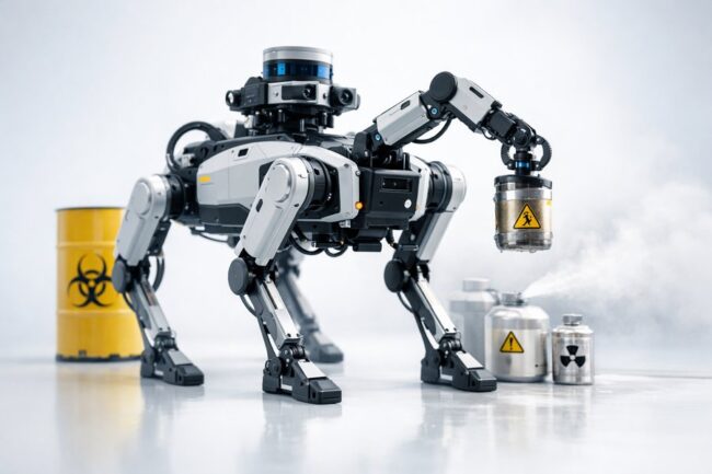 Autonomous AI Systems for Hazardous Material Cleanup