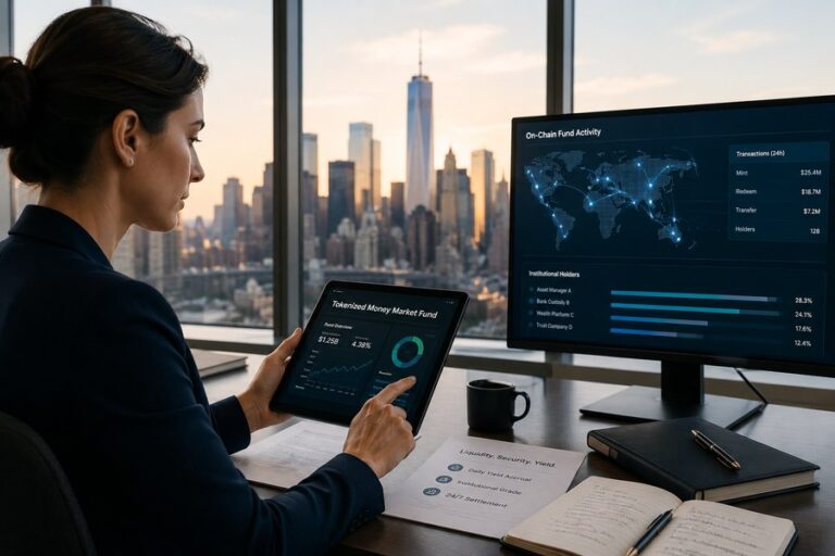 Tokenized Money Market Funds: Wall Street Cash Moves On-Chain