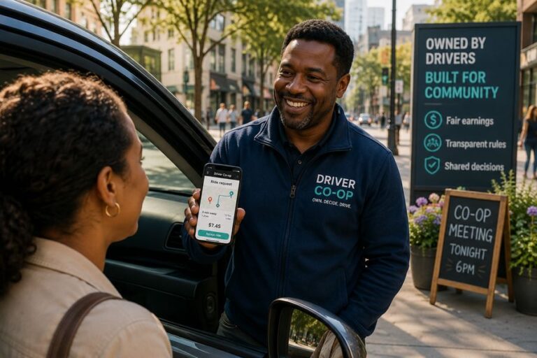 Driver-Owned Ride-Sharing: Web3 Cooperatives Challenge the Apps