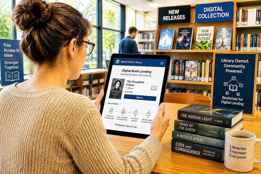 Blockchain in Public Libraries: Reinventing Digital Book Lending
