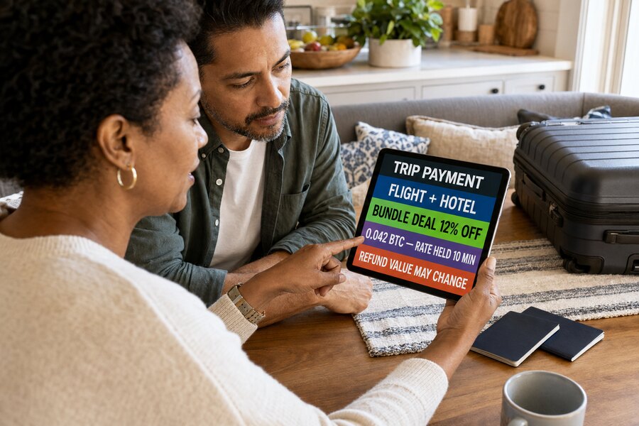 Booking Flights and Hotels with Cryptocurrency