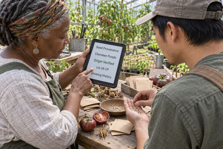 Blockchain Seed Provenance: Trust for Gardeners and Heirloom Growers